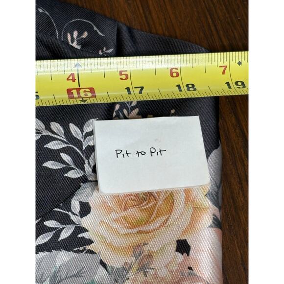 Maison Amory Primrose Midi Dress Moonlight Rose Size XL - Picture 8 of 9